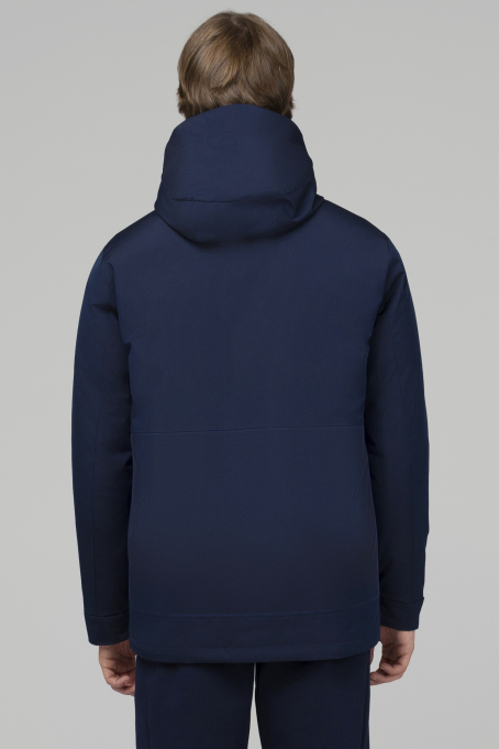 Пуховик с утеплителем из натурального пуха мужской