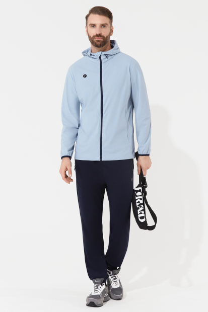 Костюм спортивный мужской (аквамарин/синий)
