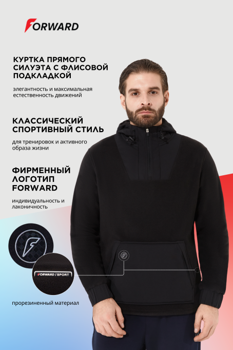 Куртка флисовая мужская