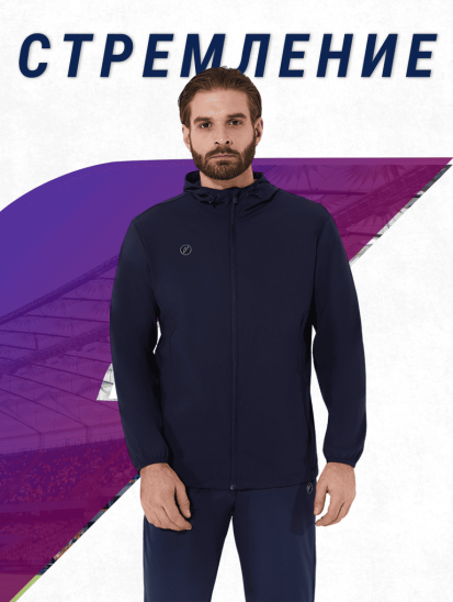 Костюм спортивный мужской (синий/синий)