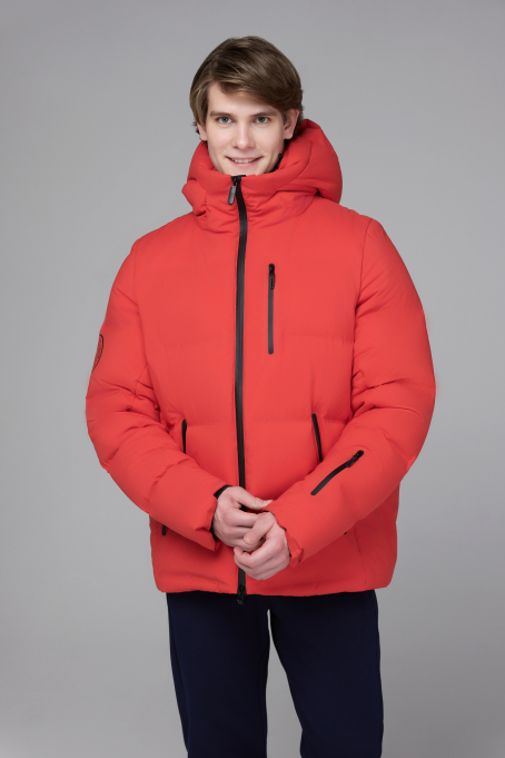 Пуховик с утеплителем из натурального пуха мужской