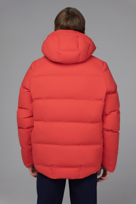 Пуховик с утеплителем из натурального пуха мужской